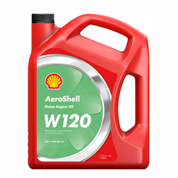 AeroShell Oil W120 SAE 60 - Case Of 3 (5 Liter Jugs)