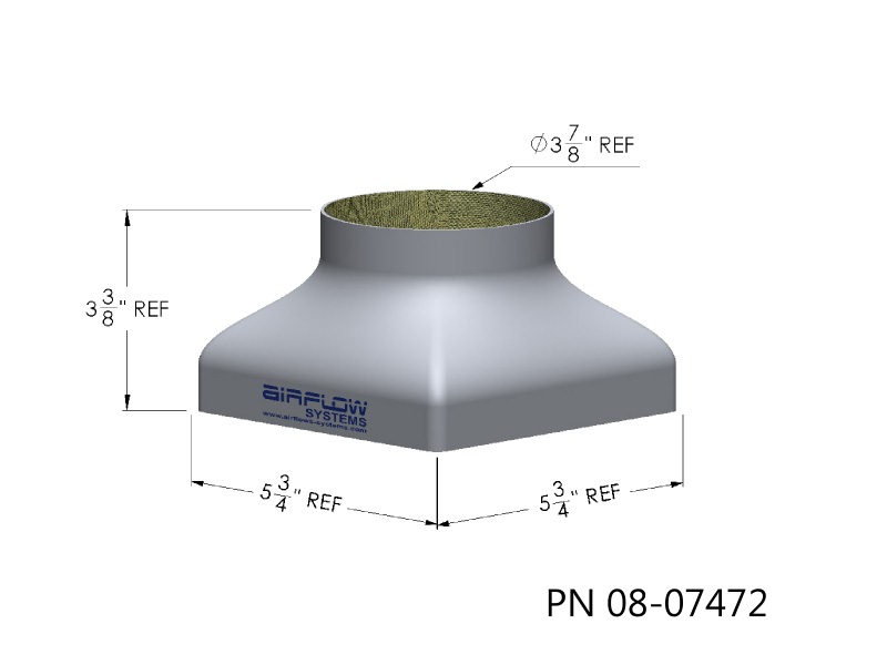 ASOCP-O-13 AIRFLOW OIL COOLER PLENUM