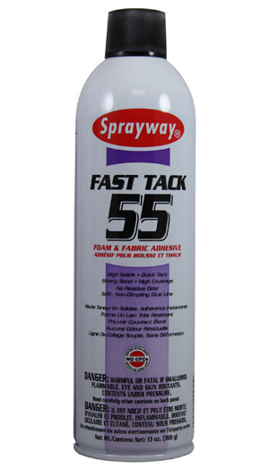 Sprayway 13Oz Fast Tack 55 Foam & Fabric Adhesive