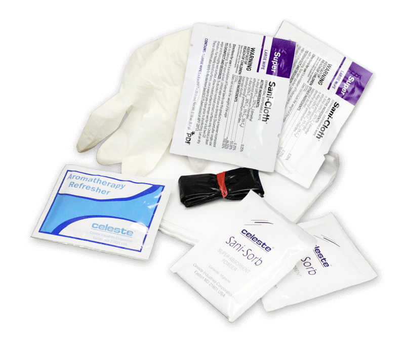 Celeste Biohazard Emergency Cleaning Kit