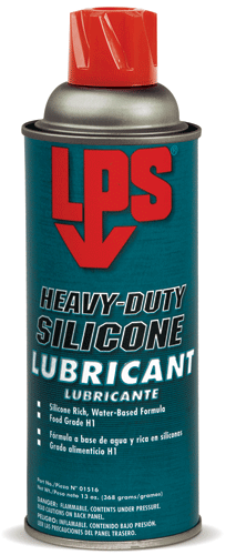 LPS 01516 Heavy Duty Silicone Lubricant 13Oz Aerosol Case Of 12