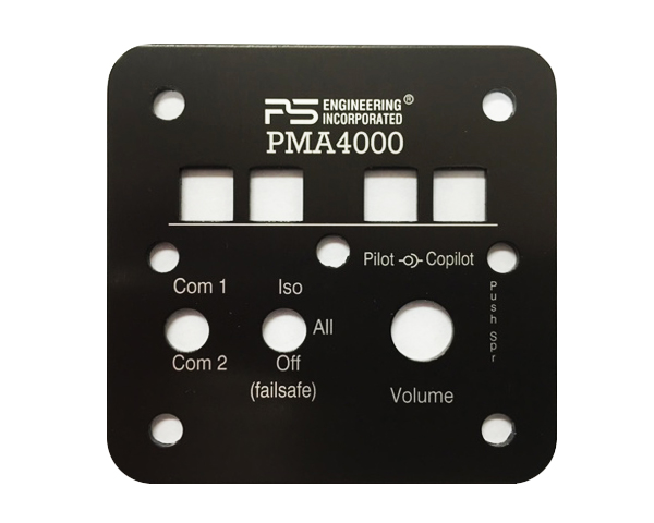 PS Engineering 2-1/4 Mounting Plate For PMA 4000