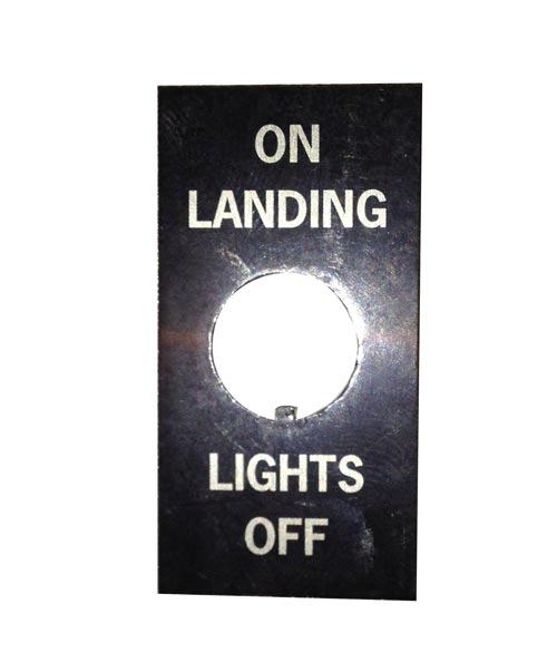 Switch Plate For Land Light Kt