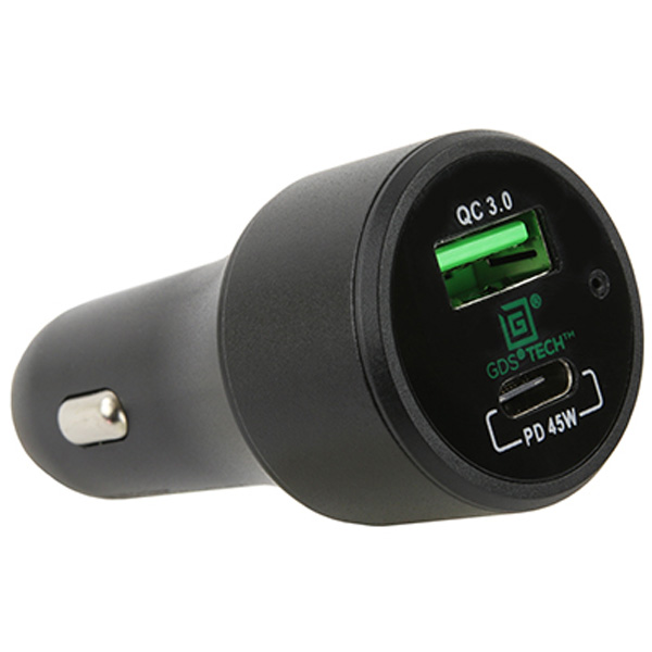RAM GDS 63W USB TYPE-C AND TYPE-A 2 PORT CIGARETTE CHARGER