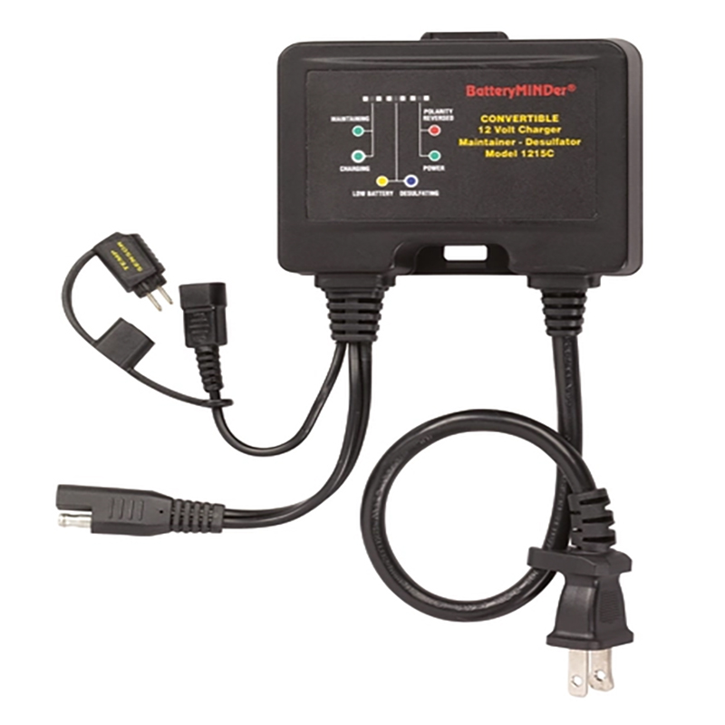 BatteryMINDer 12V Convertible Charger/Maintainer/Desulfator