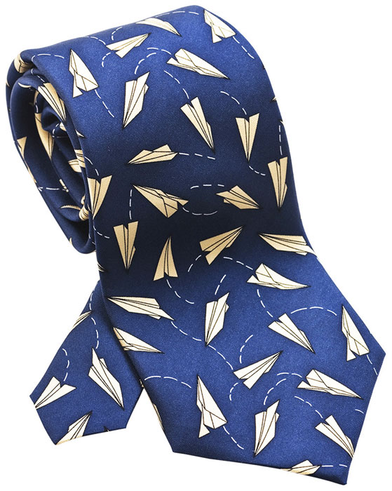 Tie Paper Airplane