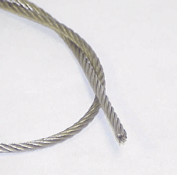 Stainless Steel Cable 1/8 Uncoated 7X19