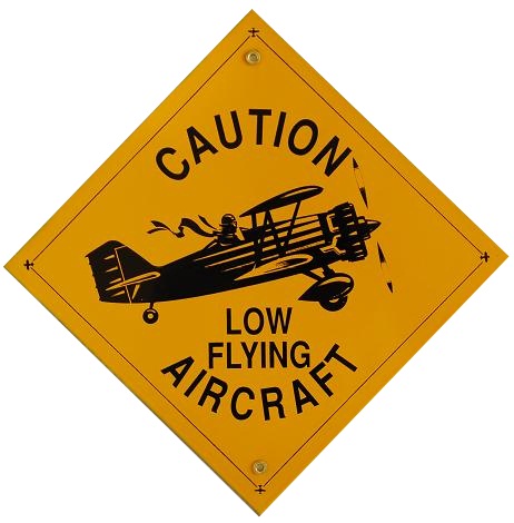 Caution Porcelain Sign 10 X 10