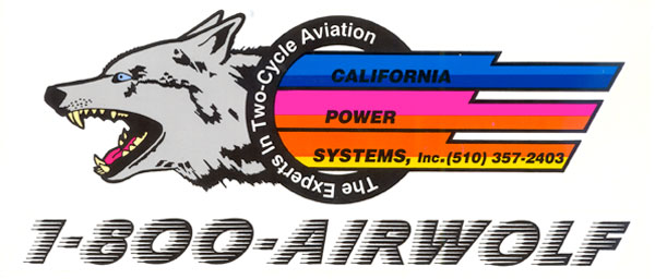 New Style Cps Airwolf Sticker