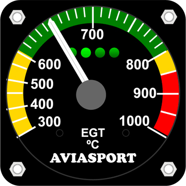Rotax 912Ul 912 Uls IM-540 2-1/4 EGT 800-1800 F Kit