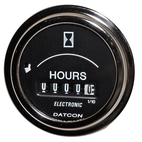 Datcon Hour Meter # 876 12/24 VDC