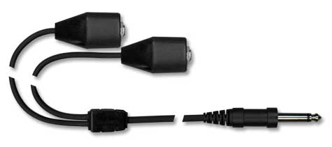 Sigtronics Mono Two Headphone .25 To One Headphone Adapter