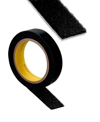 3M Loop SJ3518Fr Black 2X50 Yd X .15