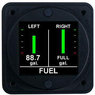 Aerospace Logic FL202D Two Tank Fuel Level Gauge