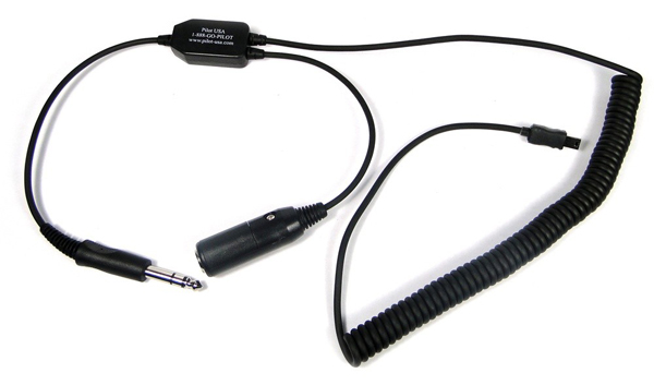 Pilot USA Virb To Dual GA Headset Recording Adapter