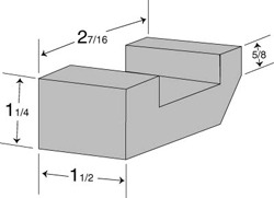 Bucking Bar 1 Lb. TP634