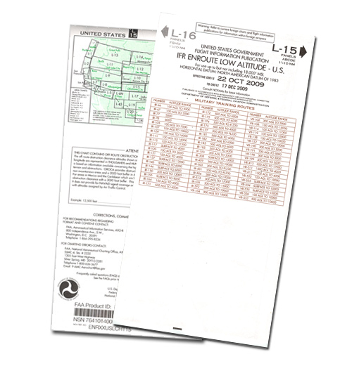 Enroute Low Altitude Chart L-21/22