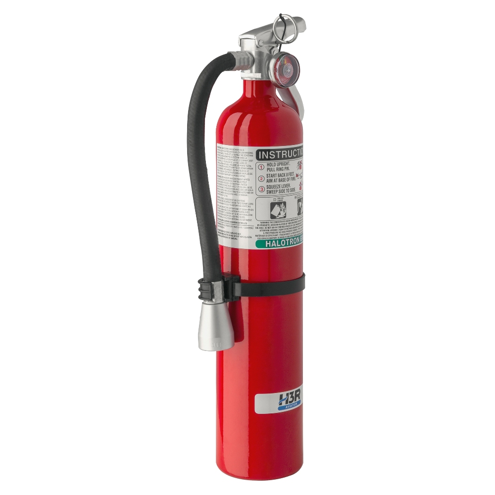 H3R Halotron Brx 349Ts Fire Extinguisher 3.75 Lb With Bracket