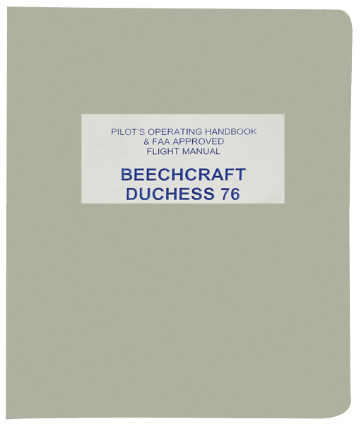 Beech Duchess 76 - POH