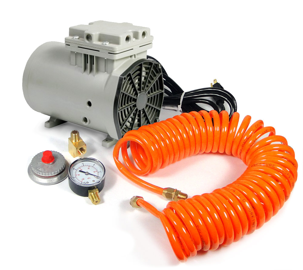 Vacuum Pump With Accessory Kit