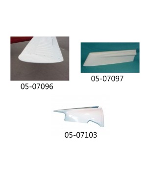 K2U Piper PA-34 Rudder Tip Fairing