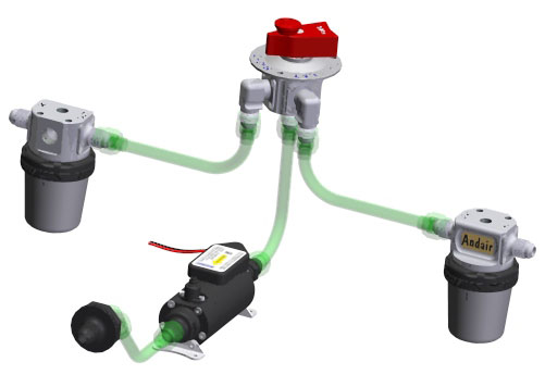 Andair 540 Filter Pump Kit