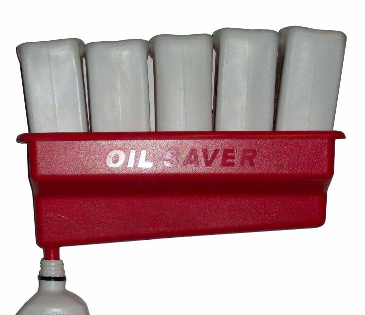 Oil Saver Funnel White