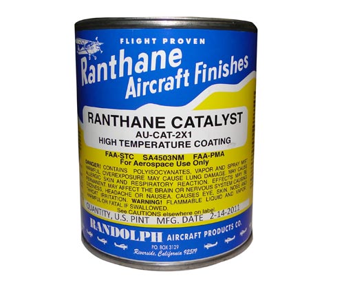 Randolph Au-CAT-2X1 Catalyst For Hs Ranthane 2:1 Pint