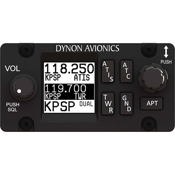 DYNON SKYVIEW COM RADIO VERTICAL 8.33 KHZ SPACING