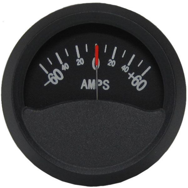 Swift 2 Round Ammeter 60A-0-60A