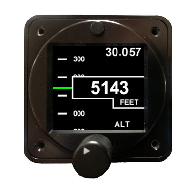 Aerospace Logic Electronic 2-1/4 Altimeter 35K