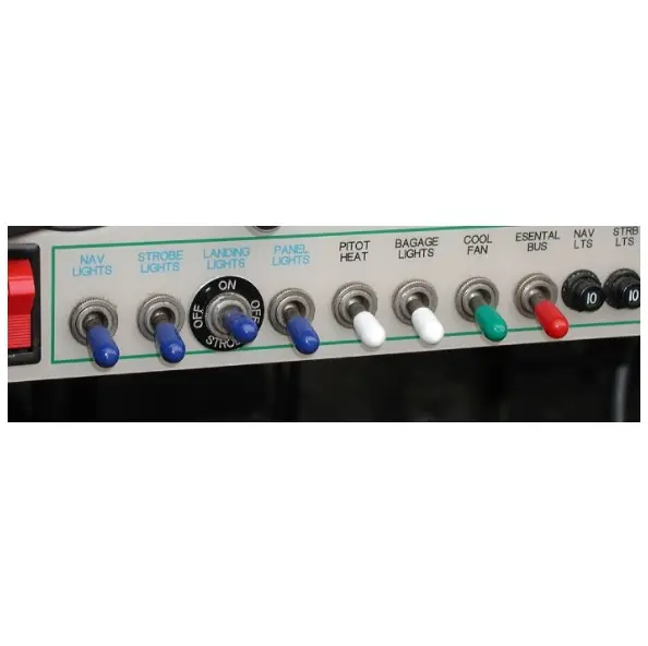 White Toggle Switch Cover