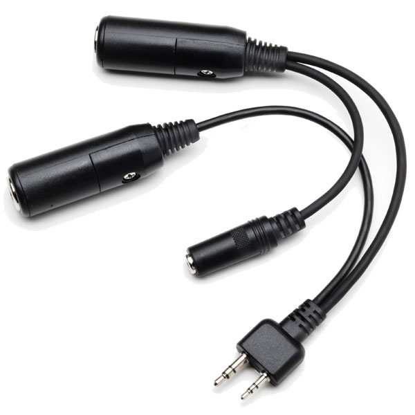 Pilot USA PA 81 Dual GA To Icom A2 A20 A21 Adapter