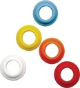 Color Coded Circuit Breaker Cap White PE7000-1