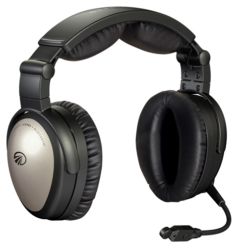 Lightspeed Sierra Headset Dual GA Plugs Straight Cord