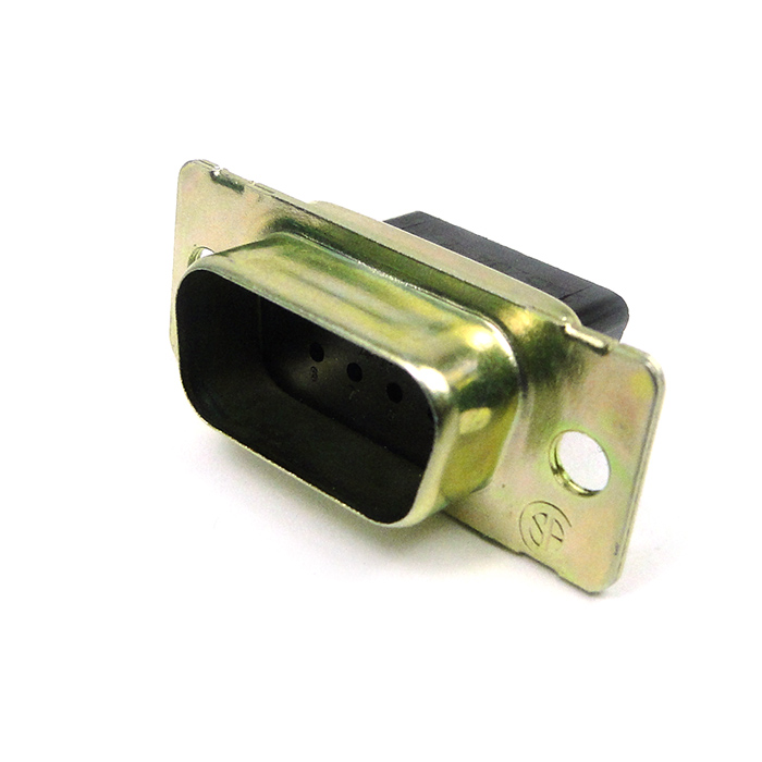 9 Pin Gold Male Sub-D Crimp Connector