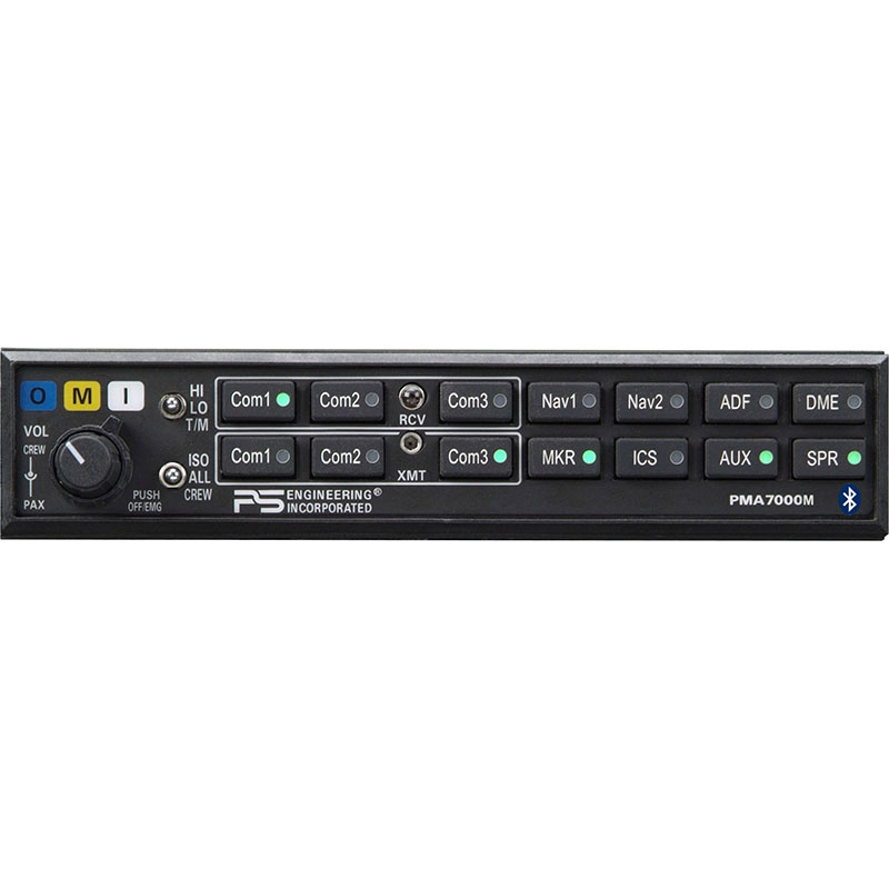PS Engineering PMA 7000M Mono Audio Panel With Bt Unit Only TSOD