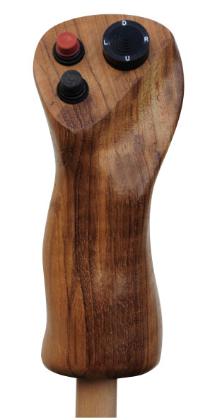 Cag Ultra 3A Teakwood Right Grip 1-1/8 Bore