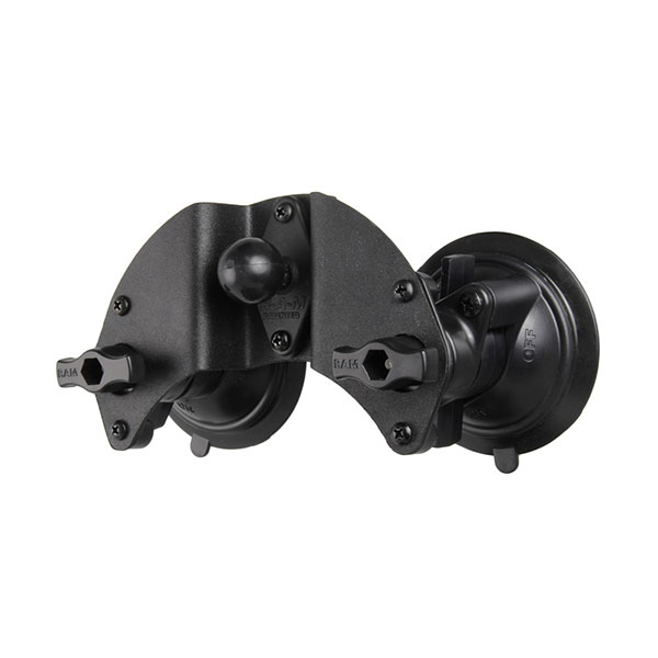 RAM Upkd Double Suct Base Pivot With Ball