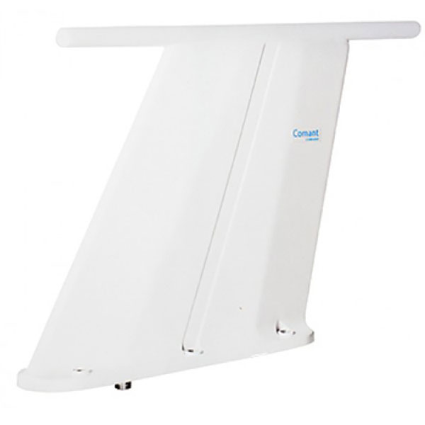 Comant CI-295-300 Sar Tri-Band Single Port Blade Antenna VHF/Uhf White