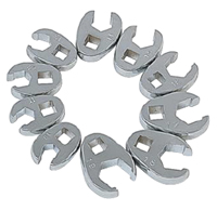 Sunex 10 Pcs Crows Foot Wrench Set