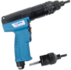 Blue Pneumatic Quick Spin Rivet Nut Tool BP-2000Qc