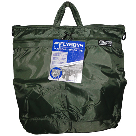 Flyboys O/S Helmet Bag Green