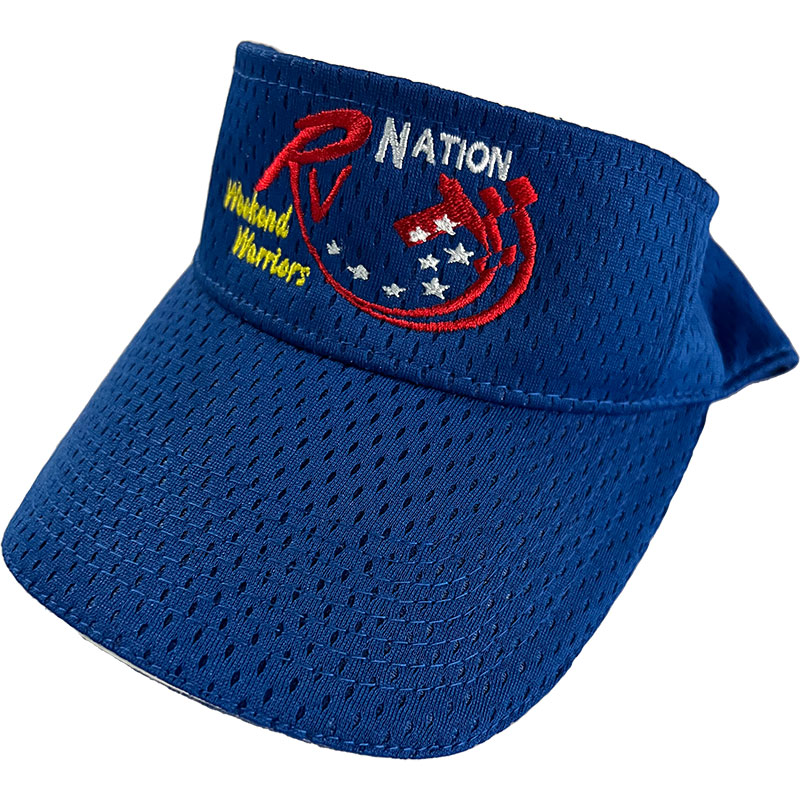 RV Nation Visor Royal Blue