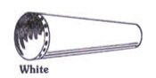 24 - 8 White Scotts Windsock