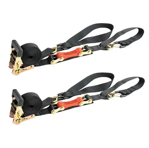 Shockstrap 7 Constant Tension Ratchet Strap 3000lb Break Strength Double Pack
