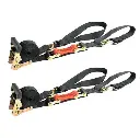 Shockstrap 7 Constant Tension Ratchet Strap 3000lb Break Strength Double Pack