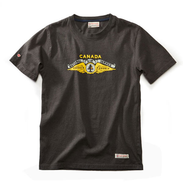National Air Service Short Sleeve T-Shirt - Slate - Large