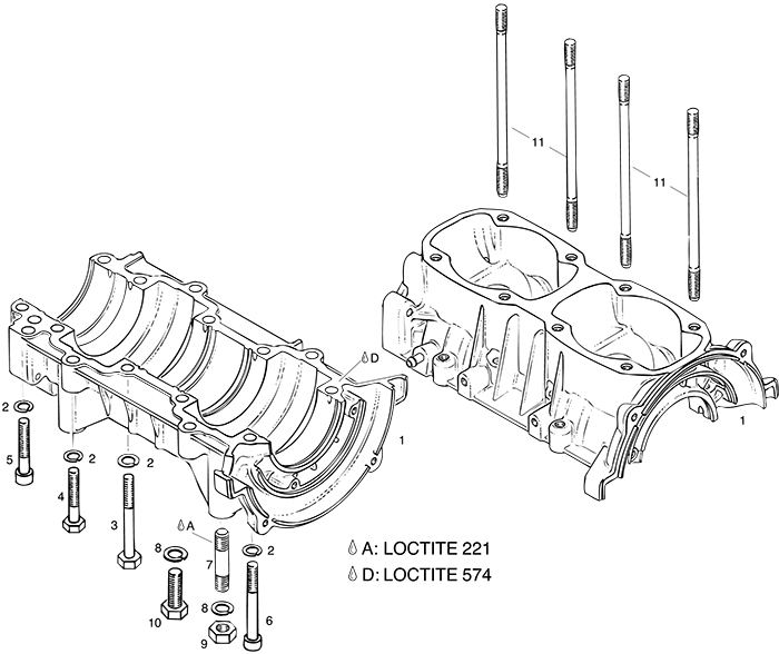 ROTAX 640-611 BOLT