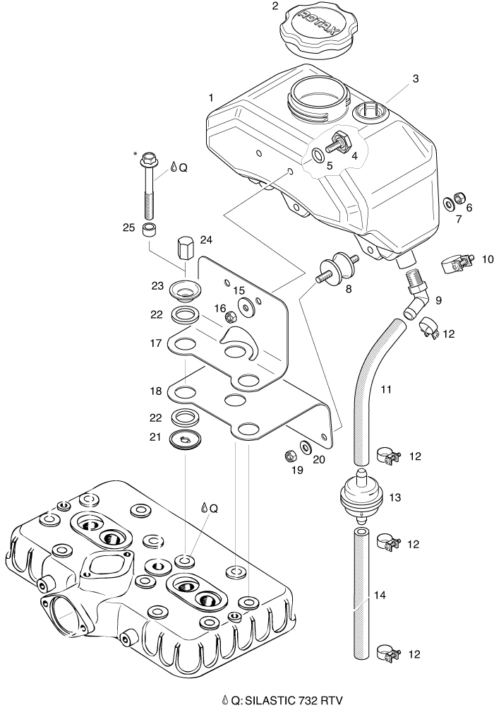 ROTAX 847-796 SPACER 84/12/75